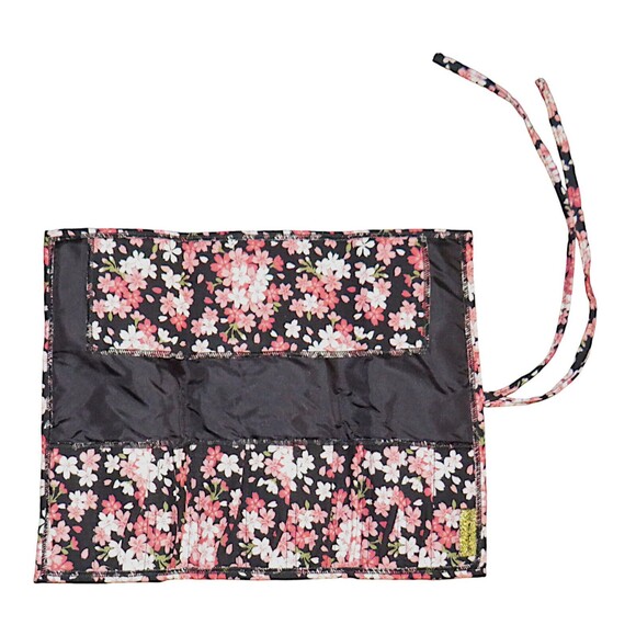 Unbranded Handbags - Floral Makeup Brush Roll Organizer Travel Bag